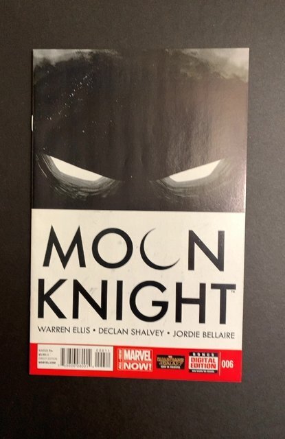 Moon Knight #6  (2014) Warren Ellis Story Declan Shalvey Art & Cover