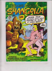 Teen-Age Horizons of Shangrila #2 FN (1st) joel beck TRINA ROBBINS grass green