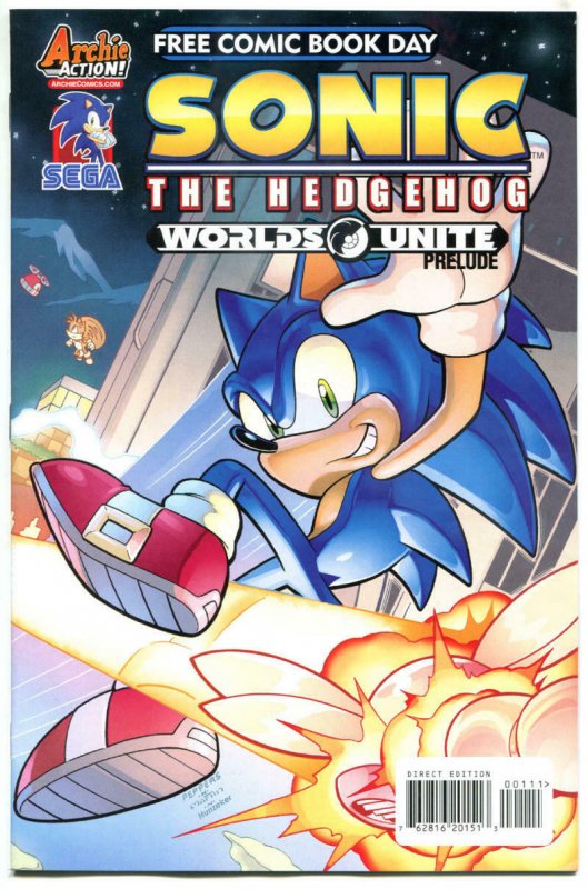 SONIC the HEDGEHOG / MEGA MAN UNITE, NM, FCBD, 2015, more Promo/items in store