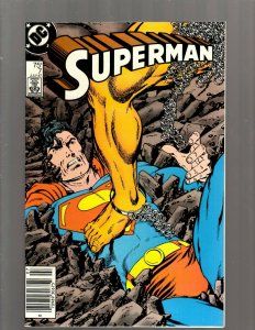 Lot of 12 Superman DC Comic Books #1 2 3 4 5 6 7 8 9 10 11 12 SB4