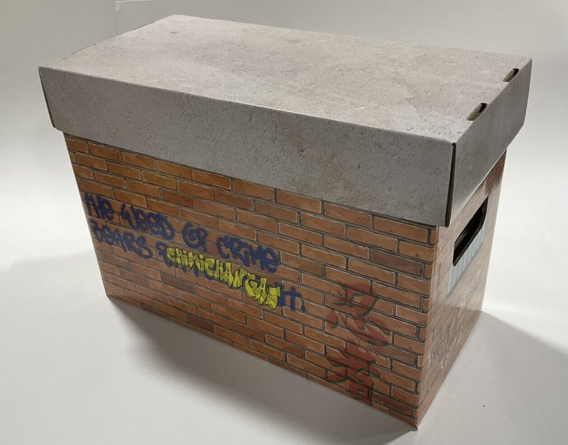 Brick Comic Style Joker Why So Serious? Comic Book Short Box Storage New BCW 