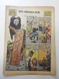 The Spirit #227 (1944) Newsprint Comic Insert Rare!