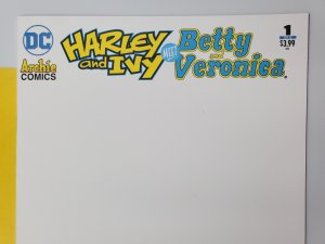 Harley & Ivy Meet Betty & Veronica #1 Blank Sketch Variant 2017 DC Comics