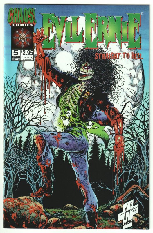 Evil Ernie: Straight to Hell #1, 2, 3, 4, 5 (1996) Complete set!