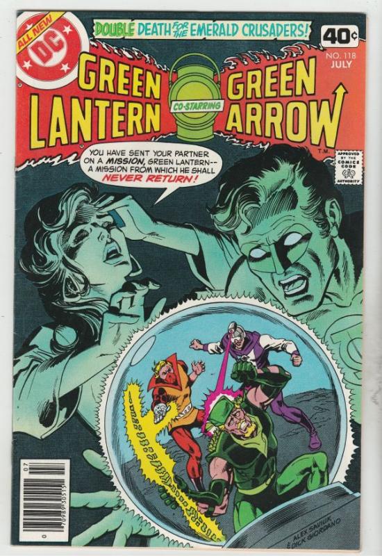 Green Lantern #118 (Jul-79) VF/NM High-Grade Green Lantern, Green Arrow, Blac...