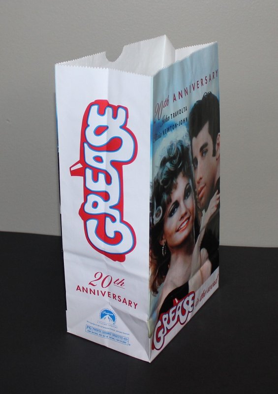 Grease 20th Anniversary Popcorn Theater Bag / 1997