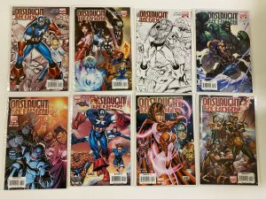 Onslaught Reborn set #1-5 with some variant covers 6.0 FN (2007) 