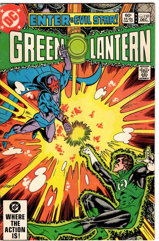 Green Lantern #159 (1960 v2) Evil Star VF+