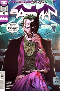Batman #93 (2020) JOKER WAR HIGH GRADE