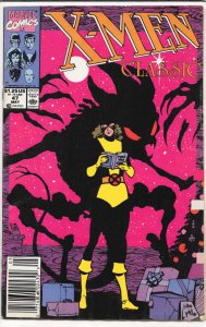 X-Men Classic #47 Newsstand Edition (1990) X-Men