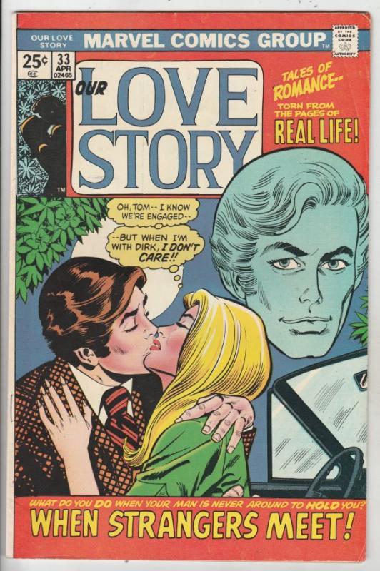 Our Love Story #33 (Apr-75) FN/VF Mid-High-Grade