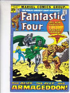Fantastic Four #116 (Nov-71) VF+ High-Grade Fantastic Four, Mr. Fantastic (Re...