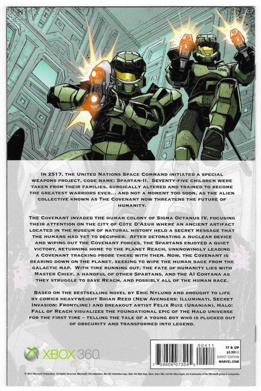 Halo Fall of Reach - Invasion, Issue #4