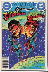 DC Comics Presents Annual #1 Newsstand Edition (1982) Superman [Key Issue]