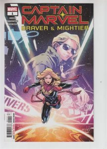 CAPTAIN MARVEL BRAVER & MIGHTIER (2018 MARVEL) #1 CVR A VALERIO SCHITI