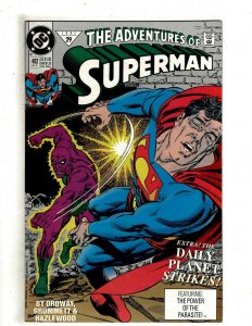 12 Adventures of Superman DC Comics 480 481 482 483 484 485 486 487 488 + OF4