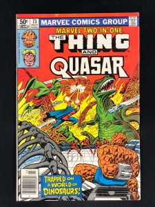 Marvel Two-in-One #73 (1981) The Thing & Quasar!
