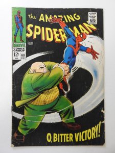 The Amazing Spider-Man #60 (1968) VG Condition centerfold detached top staple