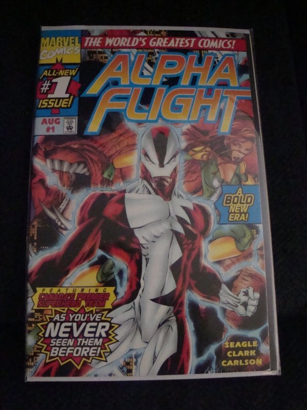 Alpha Flight #1 (1997) Scott Clark; John Byrne Sasquatch Guardian Vindicator