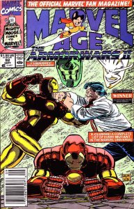 Marvel Age #92 (Newsstand) VF; Marvel | we combine shipping 