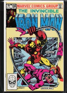 Iron Man #168 Direct Edition (1983) Iron Man