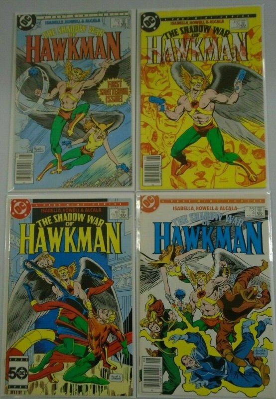 The Shadow war of Hawkman #1 - 4 - 8.0 VF - 1985