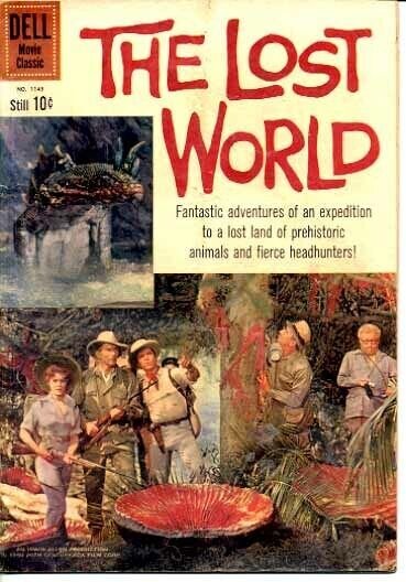 LOST WORLD, THE-DELL #1145-MOVIE EDITION VG