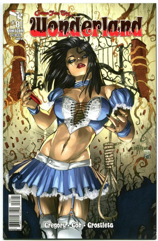 GRIMM FAIRY TALES WONDERLAND #8 B, NM, Giuseppe Cafaro, 2013, more GFT in store