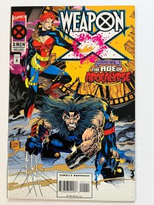 Weapon X Vol. 1 (1995) #1-4 Complete series NM Marvel Adam Kubert cover