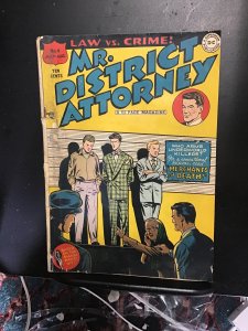 Mr. District Attorney #4 (1948) rare early police drama! Affordable grade! VG+