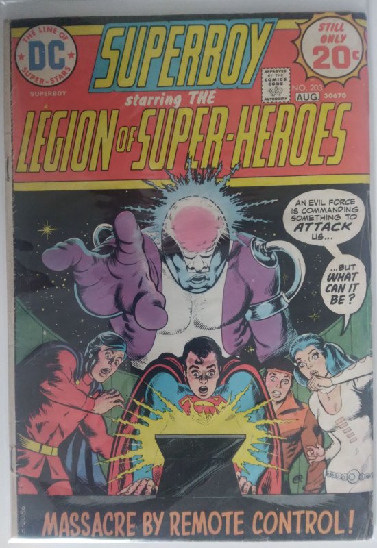 Superboy (1949) #198-203 full run 199 200 201 202 Legion of Super-Heroes