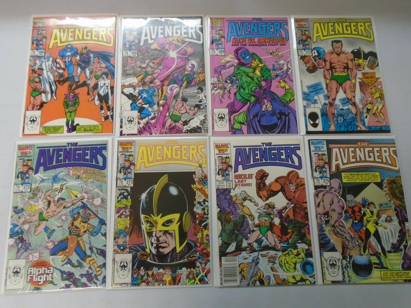 Copper age Avengers comic lot from #256-299 39 different (1985-89) 8.0/VF