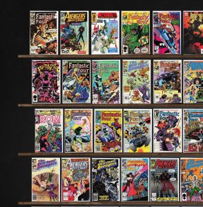 Huge Lot 140+ Comics with Fantastic Four, West Coast Avengers & More!