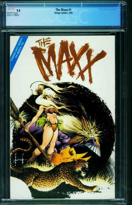 THE MAXX #1 CGC 9.8 1st issue - IMAGE COMICS - 2021119001