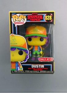 Funko Pop! Dustin #828, Stranger Things, Target Excl. Black Light