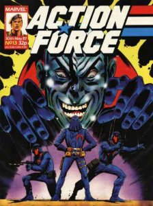 Action Force (1987 Marvel series)  #13, Fine+ (Stock photo)