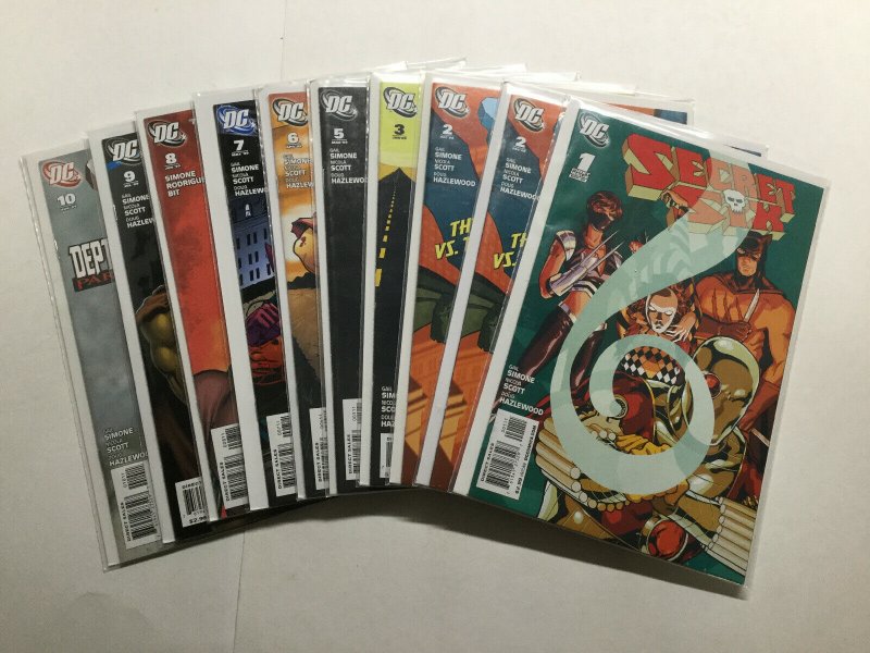 Secret Six 1-3 5-11 13-23 28 30-34 Lot Run Set Near Mint Nm Dc Comics