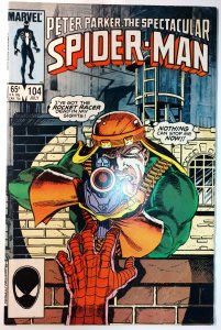 The Spectacular Spider-Man #104 (8.0-NS, 1985)