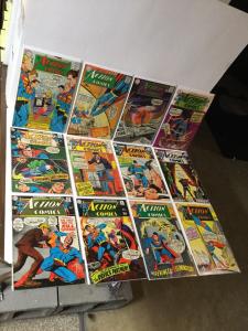 Action Comics 329 333 335 342 352 353 356 359 361-364 366-372 376 378 379 Gd 