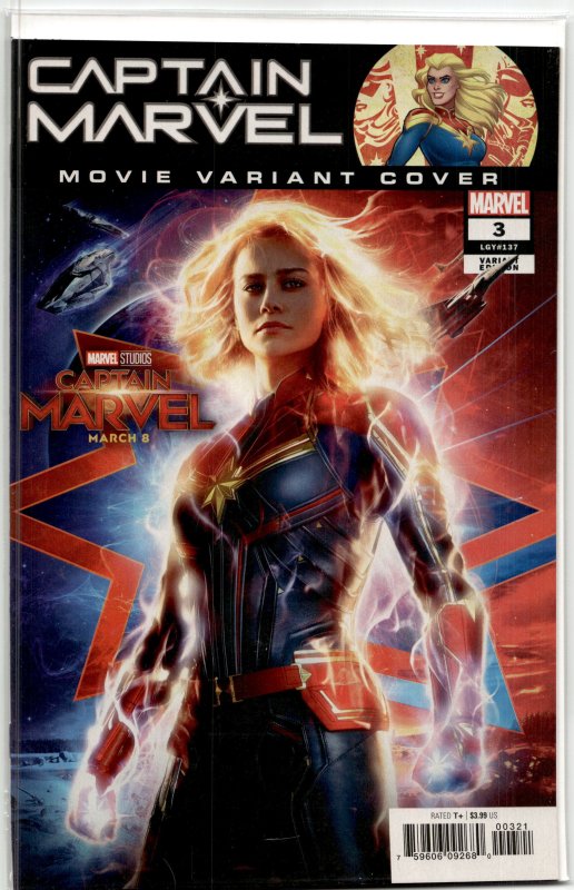 Captain Marvel #3 Photo Cover (2019) Captain Marvel
