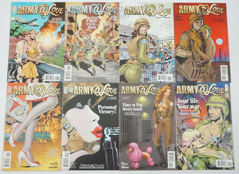 Army @ Love #1-12 VF/NM complete series Rick Veitch ; Vertigo