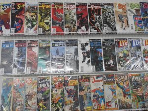 Huge Lot of 140+ Comics W/ Flash, Superman, Batman Avg. VF Condition.