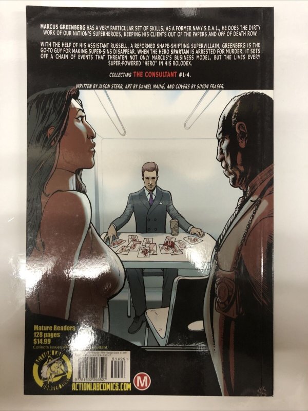 The Consultant (2018) TPB Collects # 1-4 • Action Lab Entertainment •Jason Sterr