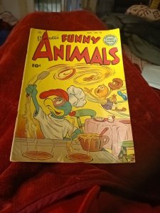 Fawcett's Funny Animals #72 Golden Age 1951 Shazam Hoppy Marvel Bunny Superhero