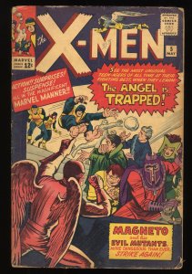 X-Men #5 GD/VG 3.0 3rd Appearance Magneto! 2nd Scarlet Witch!