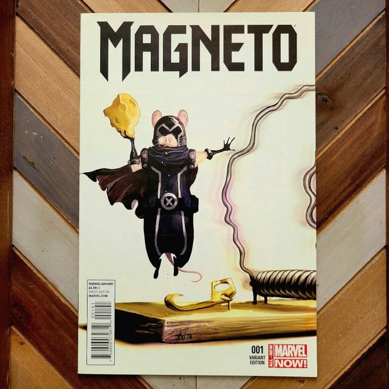 MAGNETO #1 (Marvel 2014) New/High Grade! DEL MUNDO Variant, CULLEN BUNN Story