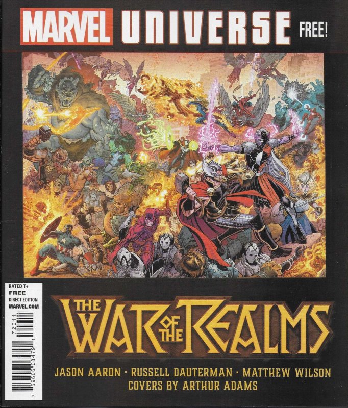 War of the Realms Magazine #1 VF ; Marvel | Marvel Universe