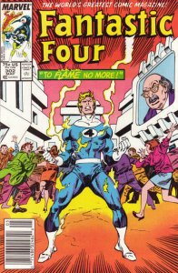 Fantastic Four 4 #302 Marvel Comics Newsstand May 1987 (VFNM)