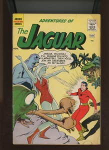 (1961) Adventures of the Jaguar #3: SILVER AGE! COMBINED SHIPPING! (4.0/4.5)