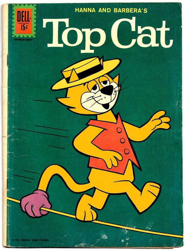 TOP CAT #1 & #2 ( Dec1961/Mar1962) 5.0VG/FN-4.0 VG  First Two Issues!